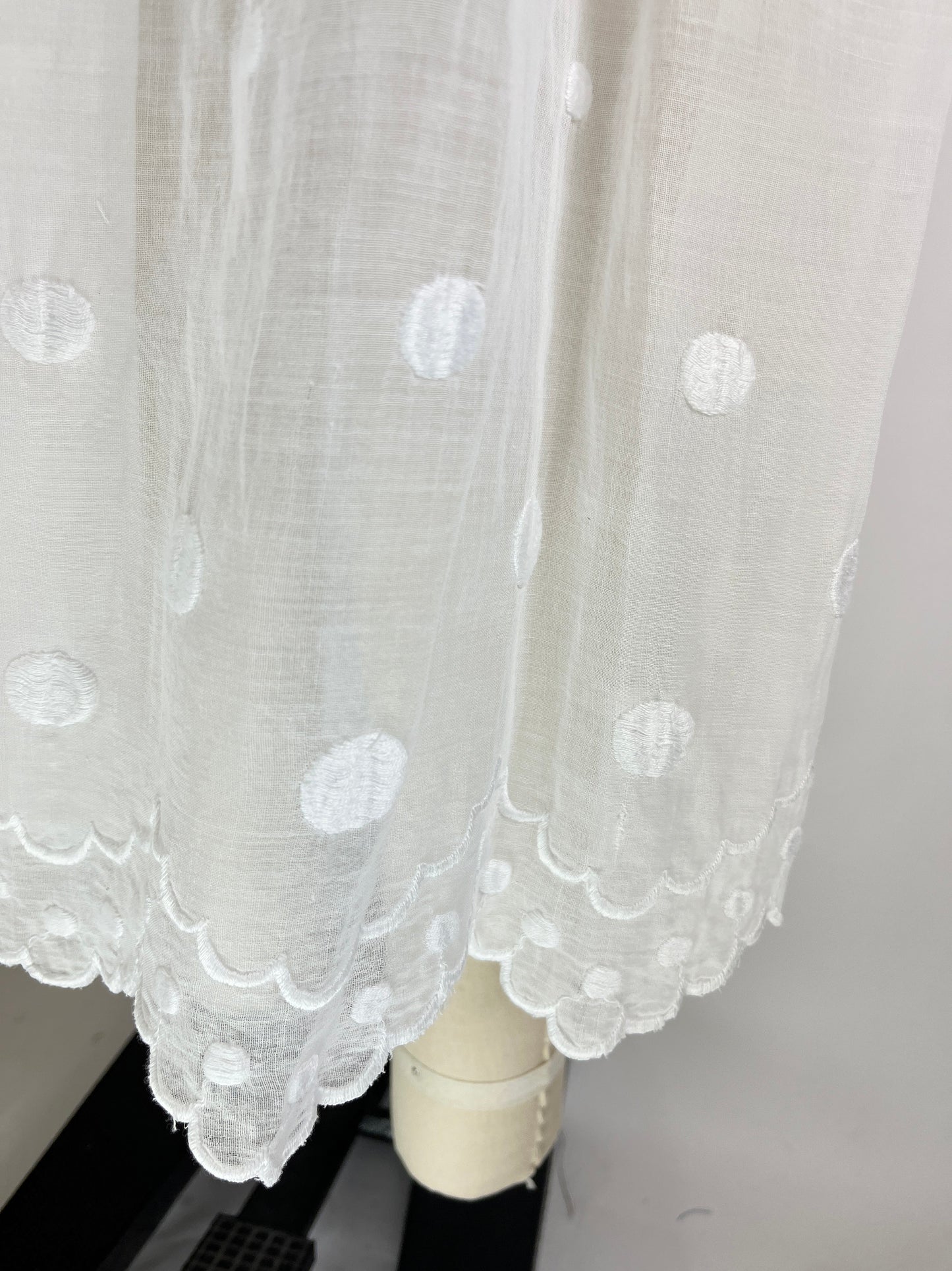 Sheer Cotton Skirt