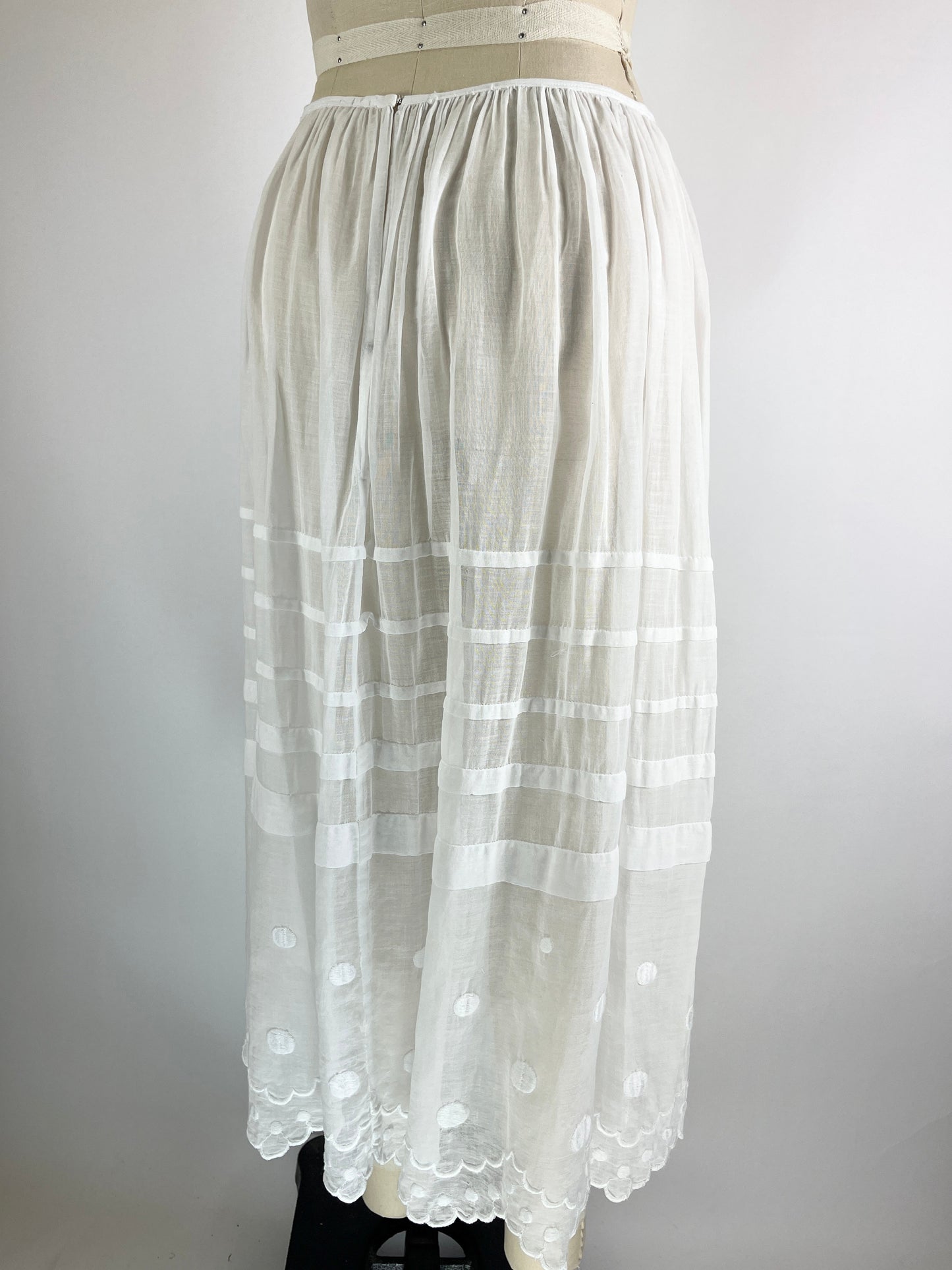 Sheer Cotton Skirt